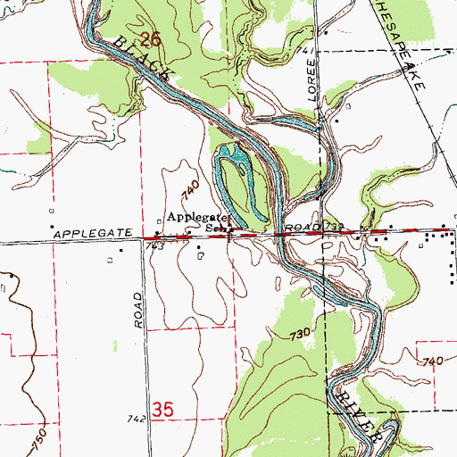 Applegate School, MI