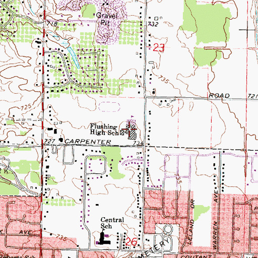 Flushing High School, MI