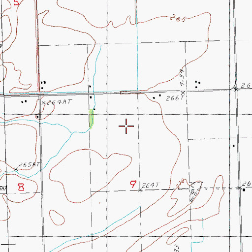 Topographic Map of Township of Payne (historical), AR