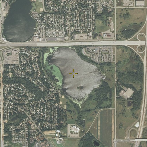 Aerial/Satellite Image of Battle Creek Lake, MN