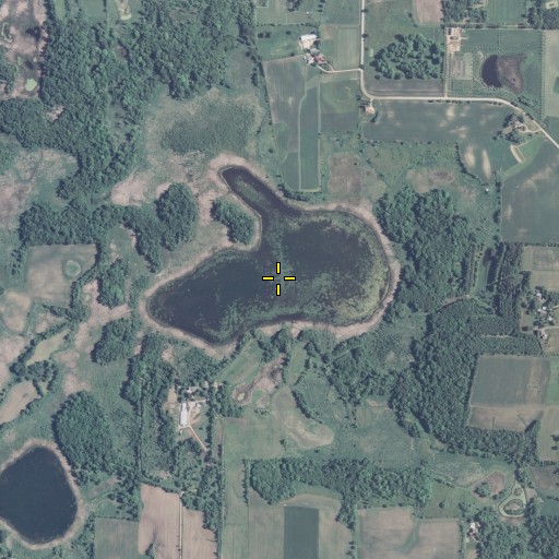Aerial/Satellite Image of Buck Lake, MN