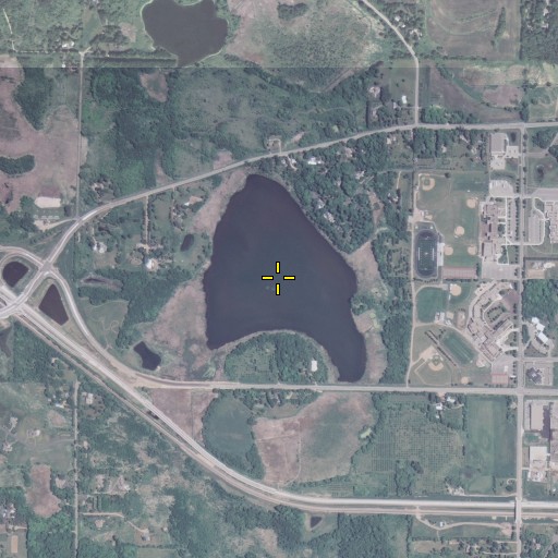 Aerial/Satellite Image of Lake Classen, MN