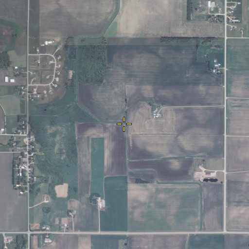 Aerial/Satellite Image of County Ditch Number Fortyfour, MN