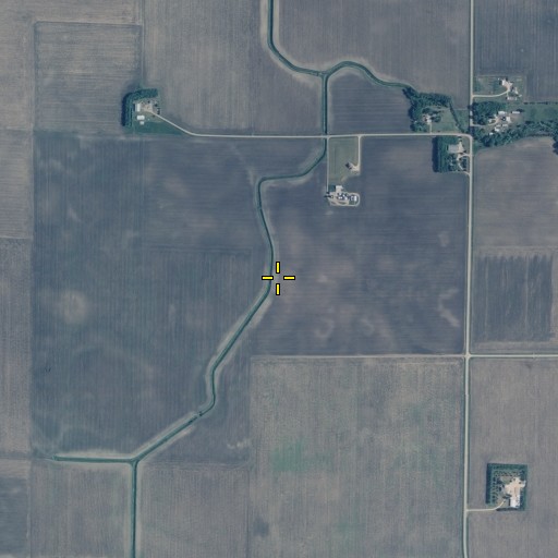 Aerial/Satellite Image of County Ditch Number Seventyfive, MN