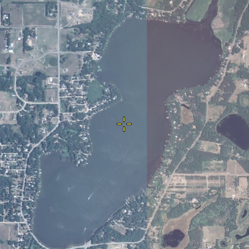 Aerial/Satellite Image of Elk Lake, MN