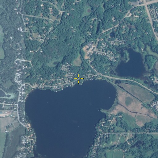 Aerial/Satellite Image of Lakeside Park, MN