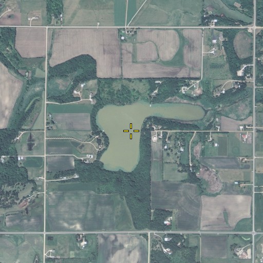 Aerial/Satellite Image of Nash Lake, MN