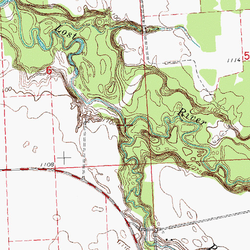 Topographic Map of Poplar River, MN