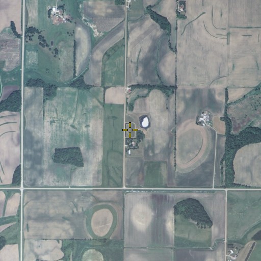 Aerial/Satellite Image of Saint Michael Cemetery, MN
