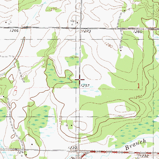 Topographic Map of School Number 151, MN