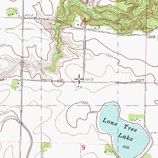 Topographic Map of School Number 34, MN