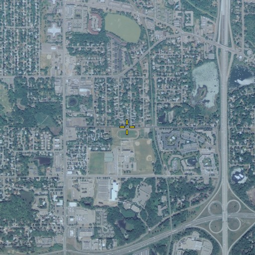 Aerial/Satellite Image of Ramsey County, MN