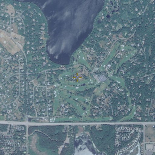 Aerial/Satellite Image of North Oaks Golf Club, MN