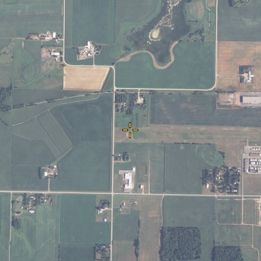 Aerial/Satellite Image of Winsted Municipal Airport, MN