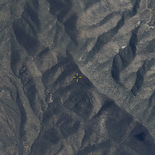 Aerial/Satellite Image of Kasper Tunnel, AZ