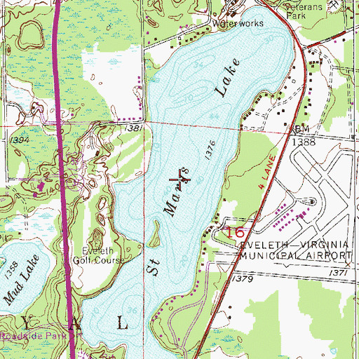 Saint Marys Lake, MN