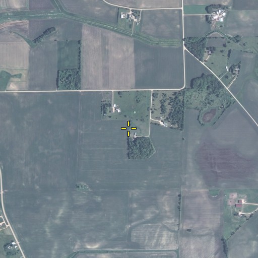 Aerial/Satellite Image of Township of Belle Plaine, MN