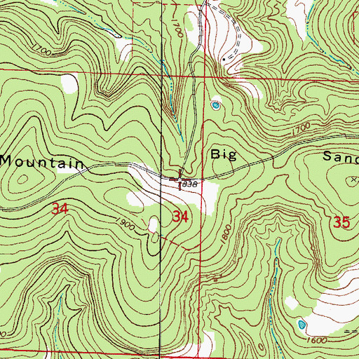 Topographic Map of Truth (historical), AR