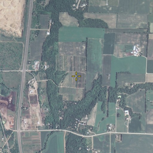 Aerial/Satellite Image of Township of Louisville, MN
