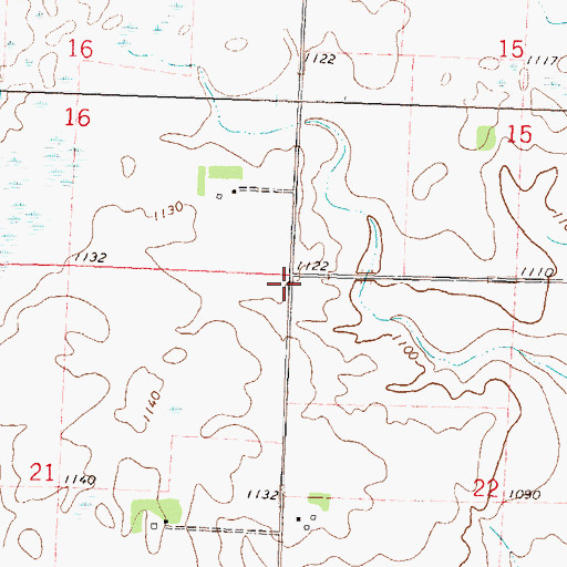 Topographic Map of Township of Tara, MN