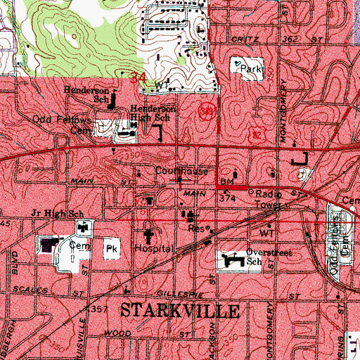 Oktibbeha County Courthouse, MS