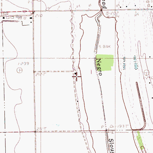 Topographic Map of Morning Star Church, MS