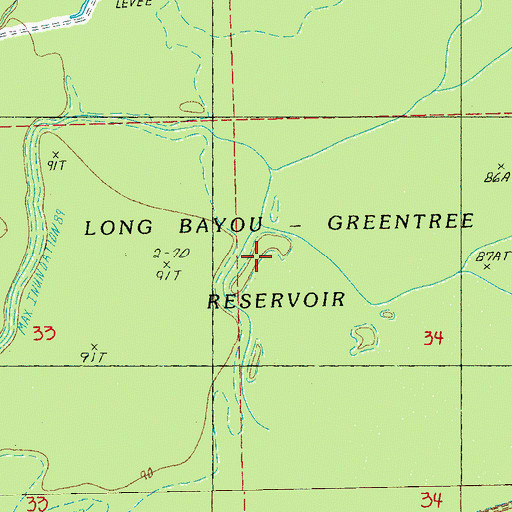 Long BayouGreentree Reservoir, MS