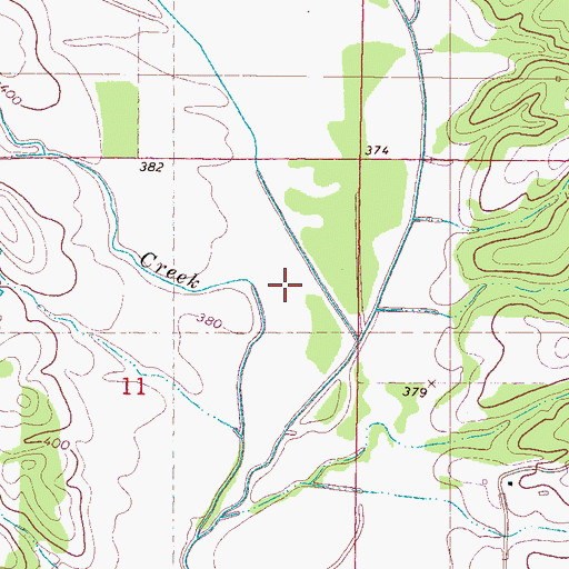 Topographic Map of Collins (historical), MS