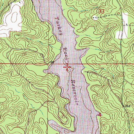 Turkey Fork Reservoir, MS