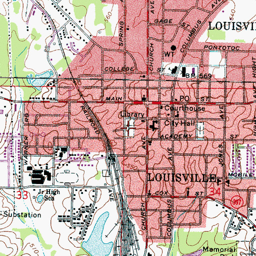 Louisville Cemetery, MS