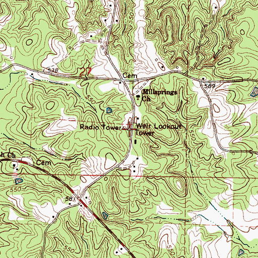 Weir Lookout Tower, MS