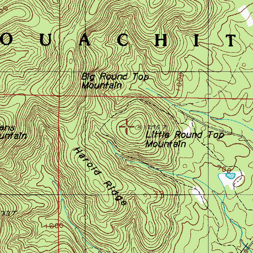 Little Round Top Mountain, AR