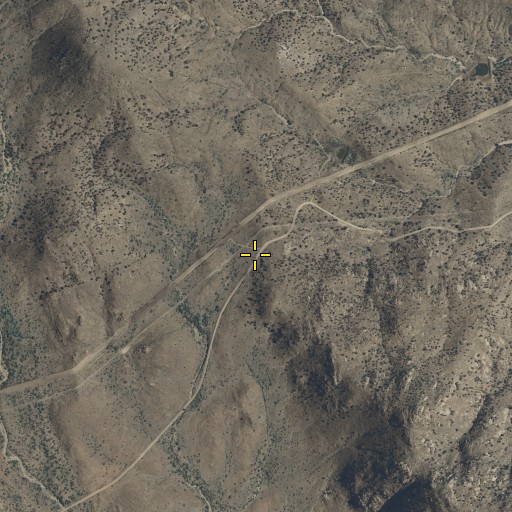 Aerial/Satellite Image of Apache Pass, AZ
