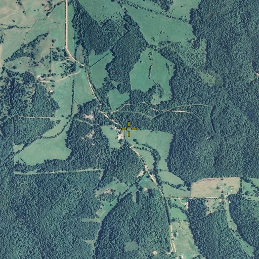 Aerial/Satellite Image of Munsell Spring, MO