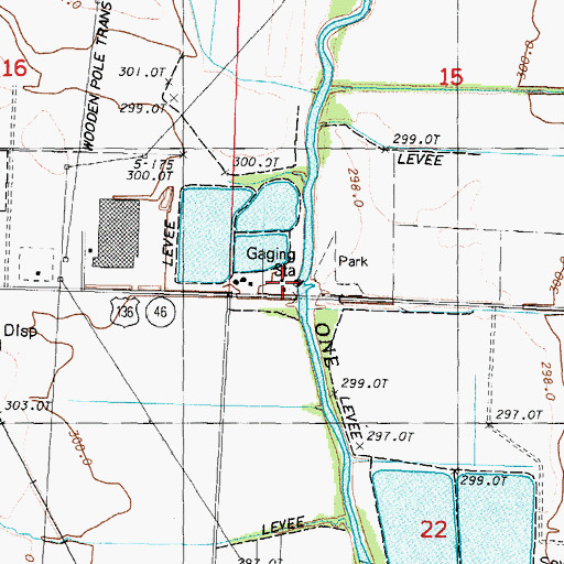 Topographic Map of Maryville Waterworks, MO