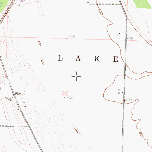 Topographic Map of Township of Lake, MO