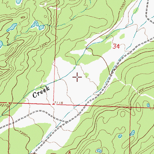 Topographic Map of Gravelle Park, MT