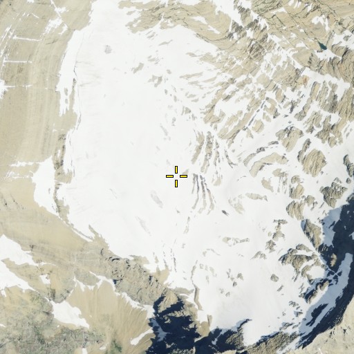 Aerial/Satellite Image of Agassiz Glacier, MT