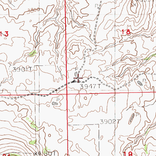 Topographic Map of Eagle Rock School (historical), MT