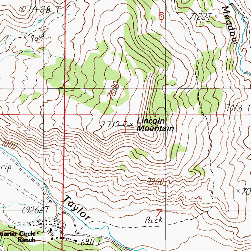 Lincoln Mountain, MT