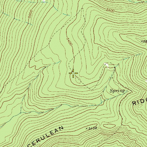 Topographic Map of Quartz Lake Trail, MT