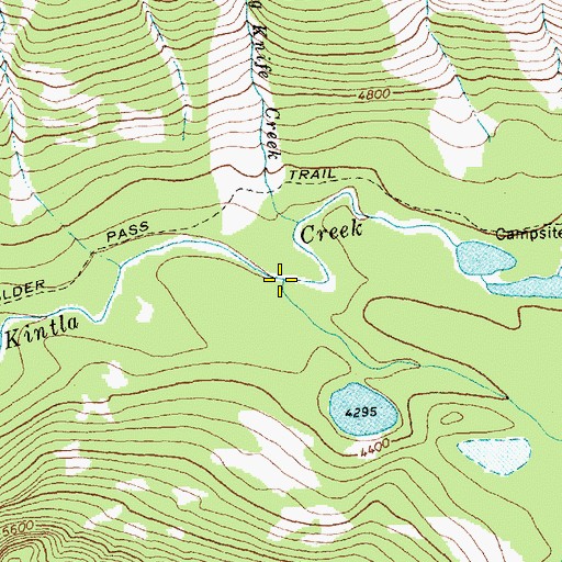 Topographic Map of Red Medicine Bow Creek, MT