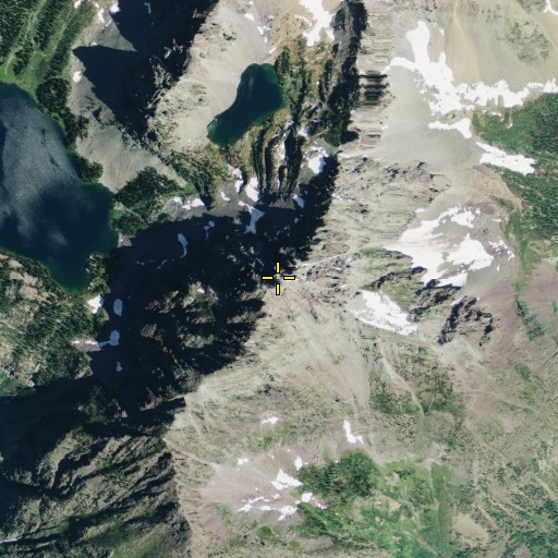 Aerial/Satellite Image of Reuter Peak, MT