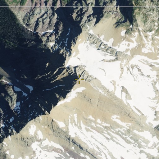 Aerial/Satellite Image of Vulture Peak, MT