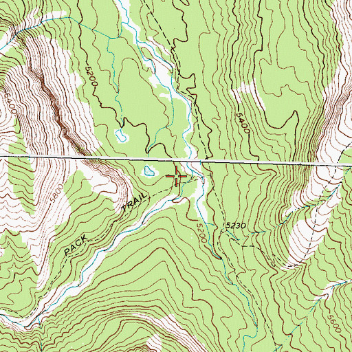 Topographic Map of Argosy Creek, MT