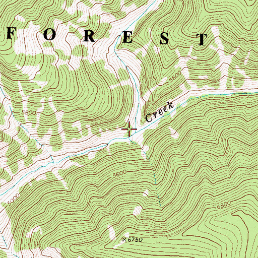 Topographic Map of Mohawk Gulch, MT