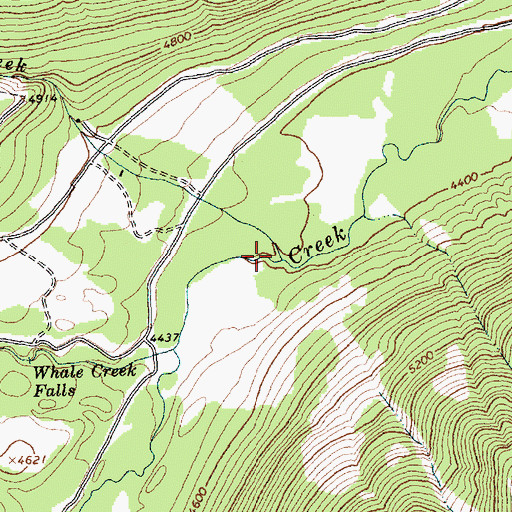 Topographic Map of Ninko Creek, MT