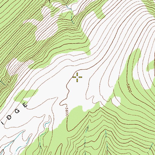 Topographic Map of Parke Ridge, MT