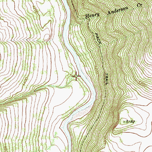 Topographic Map of Picture Creek, MT