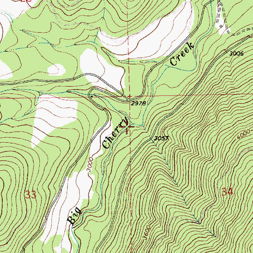 Topographic Map of Smearl Creek, MT